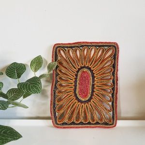 Vintage woven Trivet